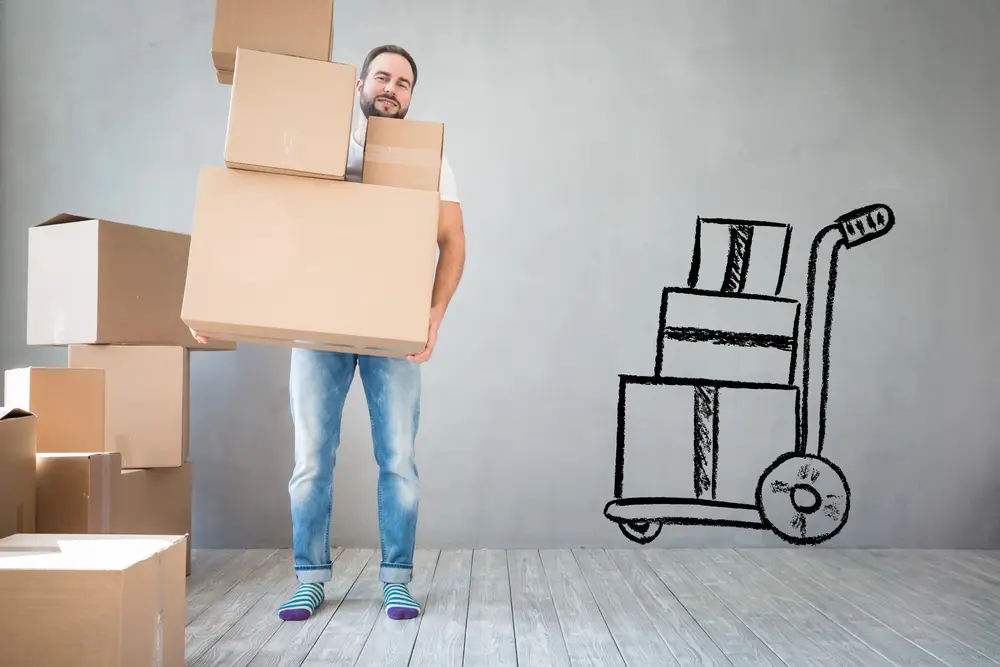 הובלה קטנה של כמה קרטונים