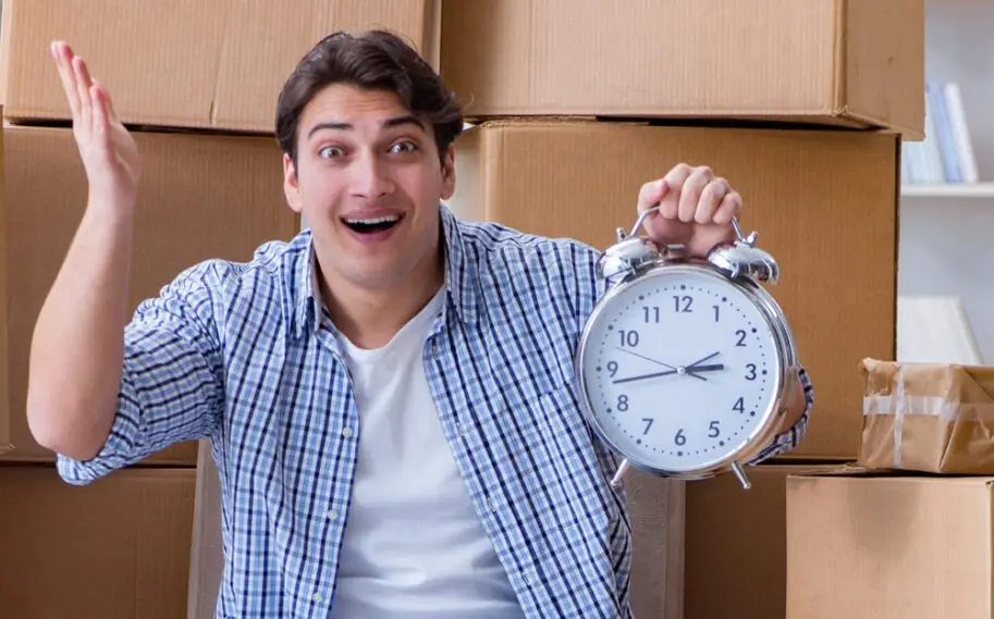 כמה זמן לוקח מעבר דירה?